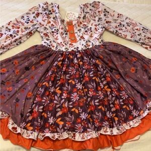 NWT Cheeky Plum Knit Dress 8Y